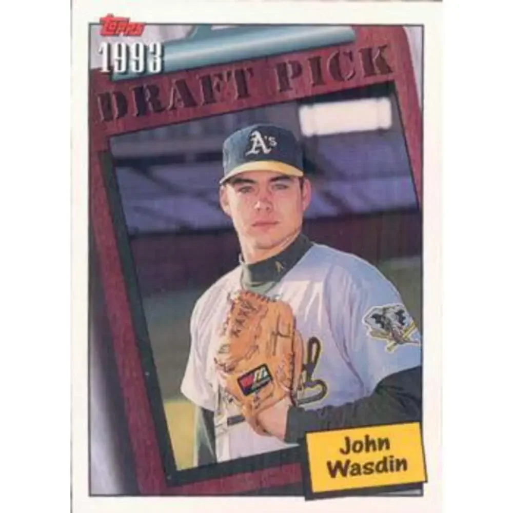 1994 Topps John Wasdin DPK, RC # 749 Oakland Athletics